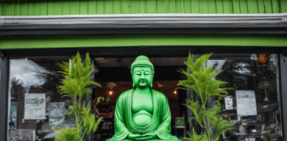 The Serene Charm of Green Buddha Ferndale